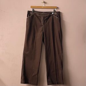 Vintage Strategy Inc. Brown Straight Leg Pants Size 16 EUC
